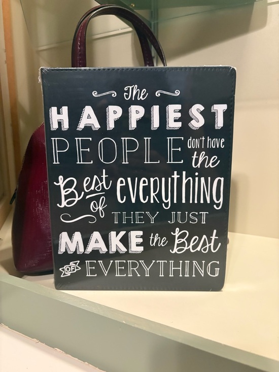 Other - Inspirational Notebook - Black & White Typography